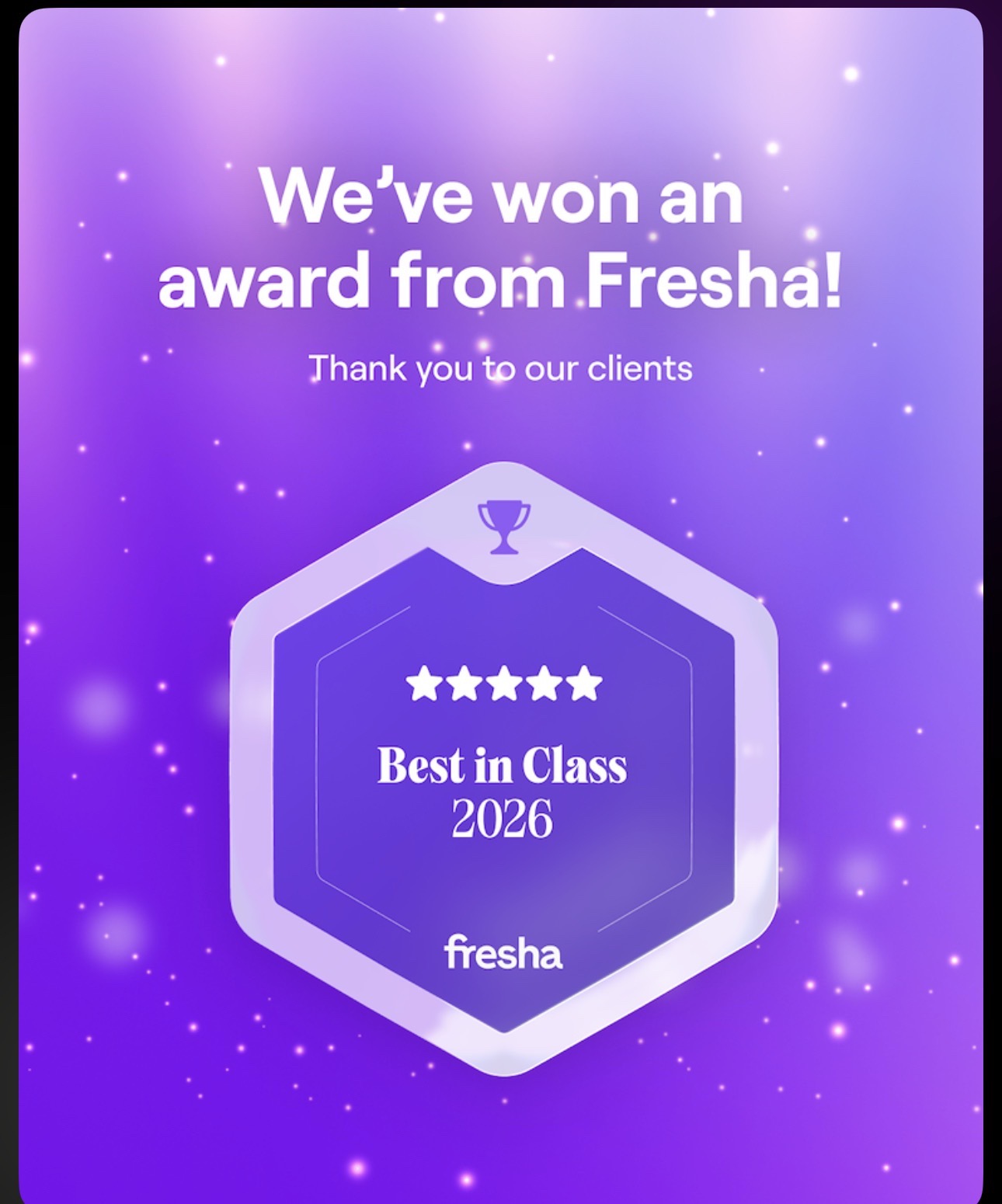 Fresha Best in Class 2026
